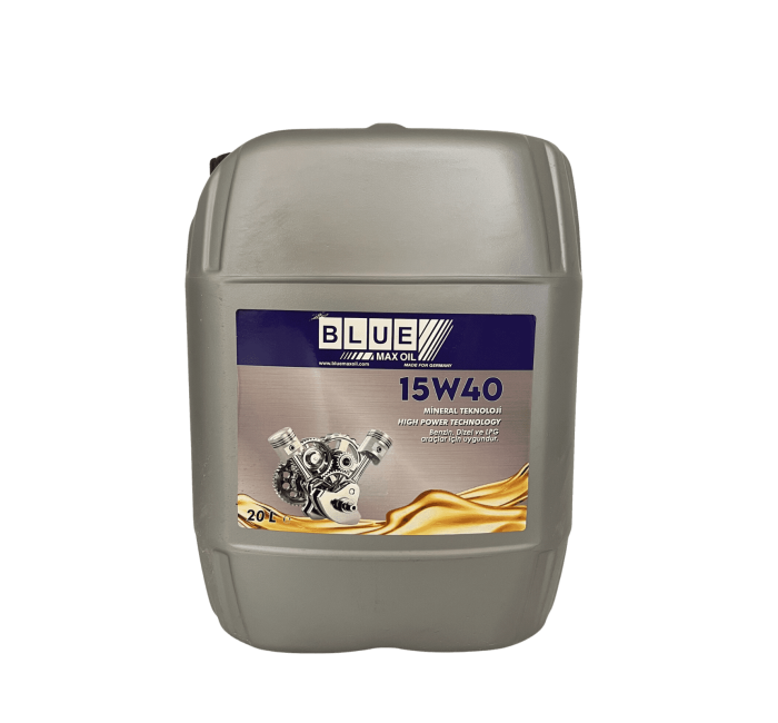 15W40 20L